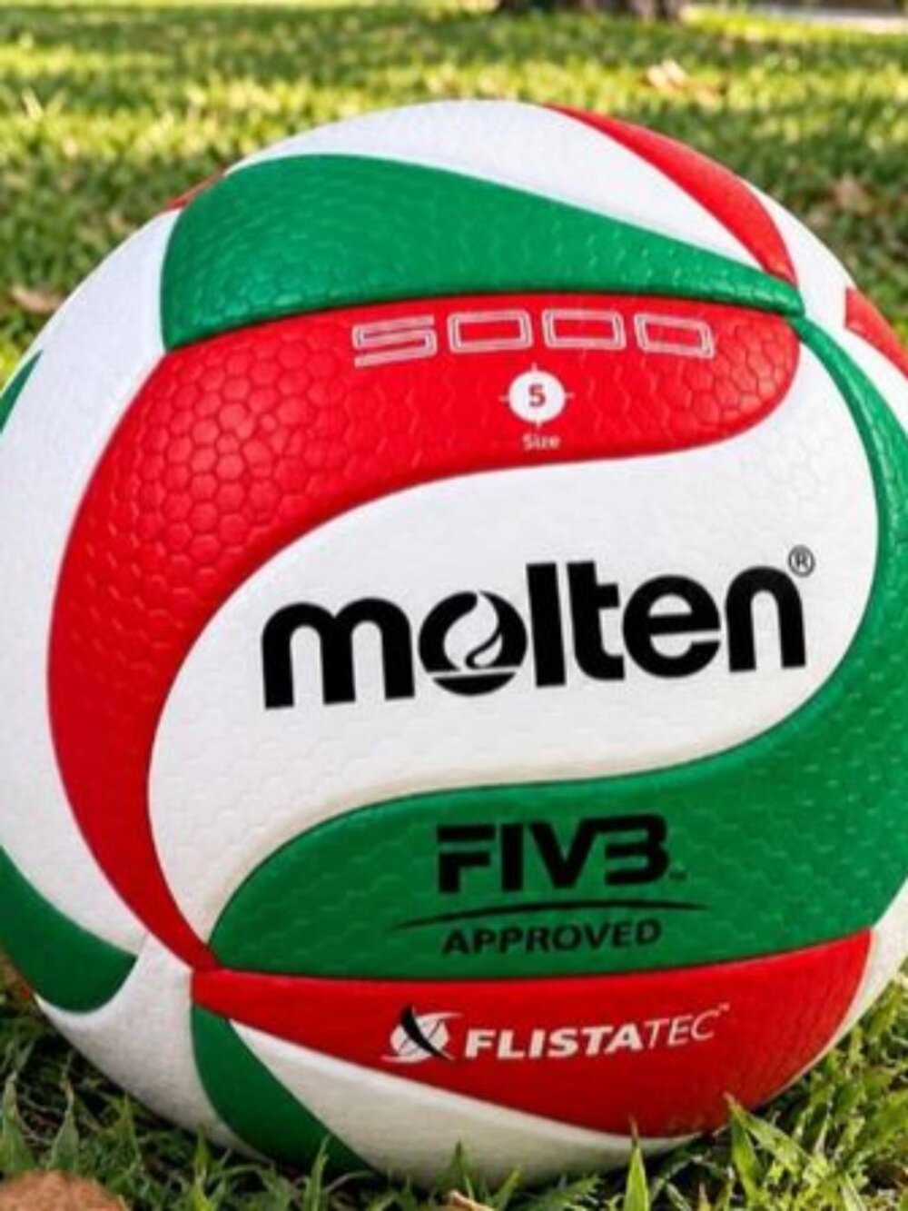 Molten FLISTATEC V5M5000 FIVB Indoor Volleyball Green